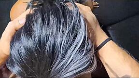 Naughty big ass stepsis rides daddy's cock raw!