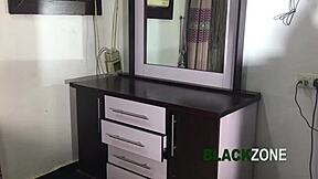 tiny titted african amateur fucked doggystyle bedroom closeup