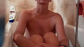 sandra goldener rims his ass then takes facial cumshot