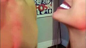 nerdy milf slut's tight pussy takes big cock from step sis