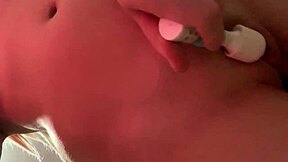 skinny babysitter vibes pussy while riding dildo buttplug in 😏🍆
