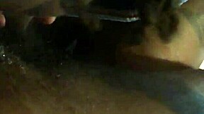 Big booty ebony teen bent over deepthroats monster cock doggystyle