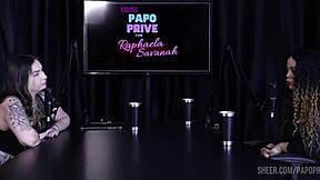 best moments charlottye papo prive raphaela savanah sheer red lingerie