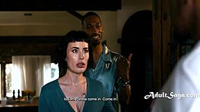 Remember When Wife Olive Glass Fucked Boss Hollywood Isiah As Escort In MMF?