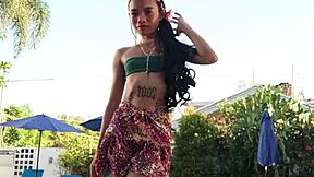 Petite Asian Princess vs Giant Monster Cock Attacks