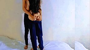 Indian virgin schoolgirl loses it to boyfriend's first fuck!