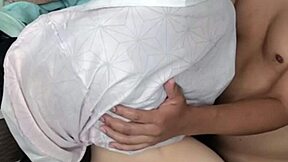 My virgin stepdaughter's huge tits feel amazing to fuck over 18!