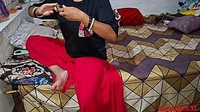 desi bhabhi gets pounded hard outdoor doggy by hubby till orgasm 😍