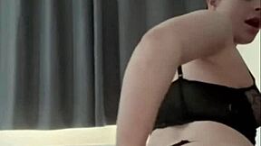 playful brunette teen dildos her horny pussy to squirt orgasm pov webcam 🔥💦