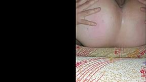 brazilian college slut's first gaping anal fuck with huge cock backdoor