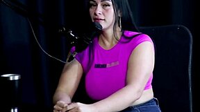 safada shows off her blowjob gets tits sucked says plug slipped in her ass got hired to pee while guy jerked - angel baronesa