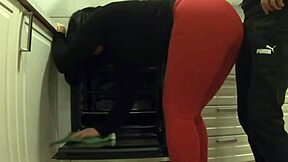 Curvy Latina Milf Bent Over Kitchen Sink Takes Creampie While Waiting For My Girlfriend