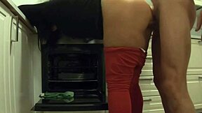 Curvy Latina Milf Bent Over Kitchen Sink Takes Creampie While Waiting For My Girlfriend