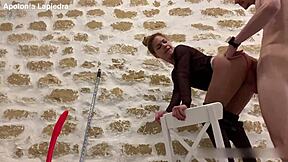 Tommy Cabrio Slams Apolonia Lapiedra's Tight Pussy with Monster Cock While She Cleans House