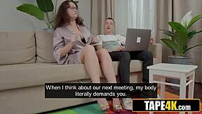 Classy Russian Milf's Hardcore Doggystyle Ride Betrays Her Elegance