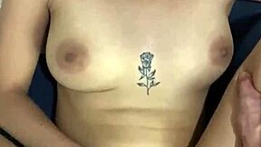 that colombian petite babe rides slow with creampie passion all night