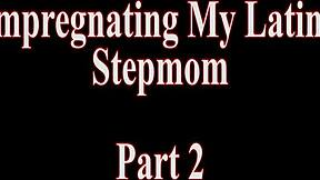 part 2: breeding screaming latina stepmom carmela clutch rides hard