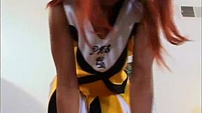 young black cheerleader fucked deep by huge cock... omg soo good!!