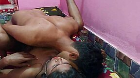 hanif fucks sumona while popy eats my pussy village style