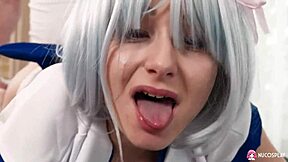 horny alexis willson sucks huge cock then rides it cowgirling with shaved pussy juices 💋🍆🔥