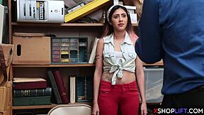 That smart ass teen 18+ gets caught shoplifting and faces real punishment now