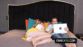 slutty stepdaughter calls asian bff to bang stepdad and stepbro anya olsen clara trinity