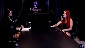 friend pushes her to film mom loves redhead fetish wants more anal carla santos on sheer red