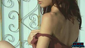 hey sabina rouge show us that petite body strip slow