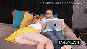 slutty stepdaughter calls asian bff to bang stepdad and stepbro anya olsen clara trinity