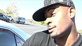 her tight abs flex taking big black cock deep