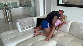 fit petite blonde big tits slut ruined by monster doggystyle cock