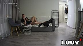 webcam couple luuv intense doggystyle pounding creampie orgasm