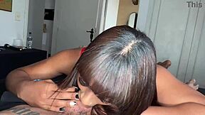 think you can fill all brazilian soraya castro's holes like this rough slut?