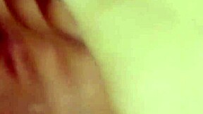 Desi village wife, wanna see her black pussy stretched hard in viral vid?