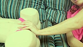 Redhead teen loses virginity to tantaly doll with doggystyle moans!