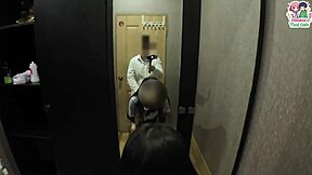 thai schoolgirl ninewthai fucks mirror style before class rush