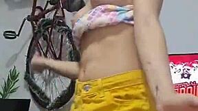 this year vivian lola stripped danced funk as my bday gift