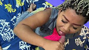 oh fuck yeah, i love that bitch sucking my cock dry!