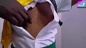 uniformed student trades tight pussy for cash with two eager teachers