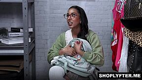 claire black, nerd thief, ready for officer mclane's deep cavity search?