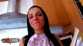 Real estate babe takes anal creampie and facial for cash 💦🍑🔥