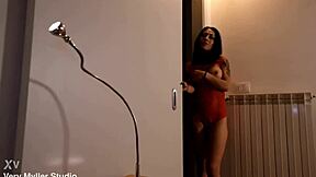 stepmother big slut episode 3: huge cum face from rough face fucking 4k