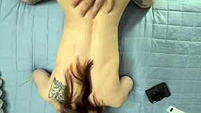 Skinny 18yo screams from brutal anal creampie pounding 😩🍑💦