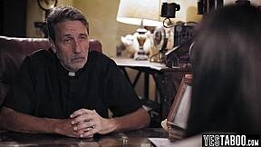 Forgive me father but this milf pussy needs your cock now