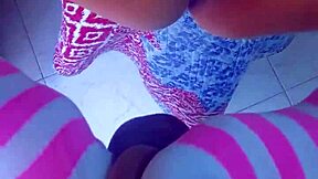 i can't believe we got caught fucking like this in our dorm room pov