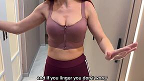 russian stepmom double creampied pussy and tits