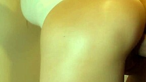 Step Sister's Prank Ends with Cum on Her Ass!  