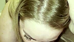 wanna make stepson happy blowjob then fuck mommy's wet pussy lingerie huge tits