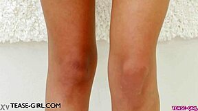 brunette model seduces producer during steamy casting couch