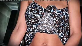 Colombian schoolgirl moans loudly riding professor in missionary with perfect tits bouncing